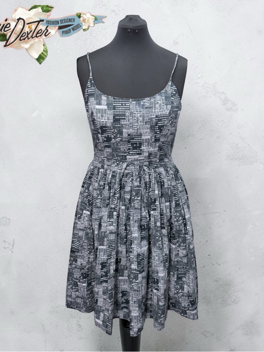 Bernie Dexter Chelsea dress in City Lights (worn twice) size XL